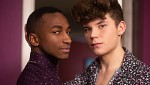 Kai Taylor gets excited to take twink boy Silas Brooks big dick