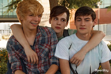 Schoolboy Threesome photo 1