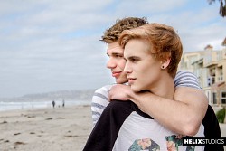 Russian boy Dalton Briggs and Cooper Steele having sex for the first time photo 6