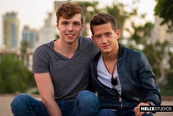 Tyler Hill introduce young twink boy Christian Bay with hot fuck photo 0