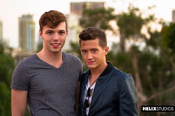 Tyler Hill introduce young twink boy Christian Bay with hot fuck photo 1