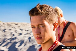 Lifeguards: Joey Mills & other helix naked twinks have sex on the beach in this series photo 4