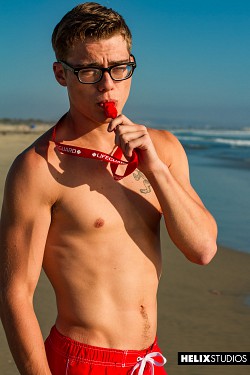 Lifeguards: Joey Mills & other helix naked twinks have sex on the beach in this series photo 29