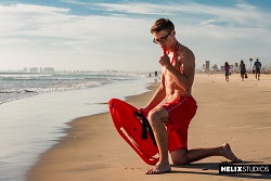 Lifeguards: Joey Mills & other helix naked twinks have sex on the beach in this series photo 32
