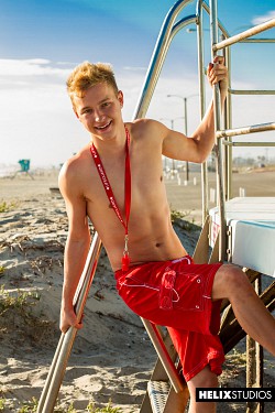 Lifeguards: Joey Mills & other helix naked twinks have sex on the beach in this series photo 40