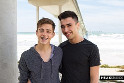 Joey Mills welcome smooth twink Cole Turner with hot fuck photo 1