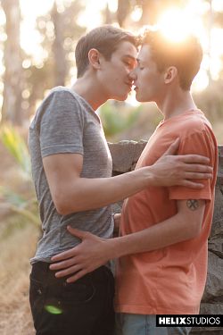 Twink boyfriends Danny Nelson & Evan Parker are on their first date photo 4