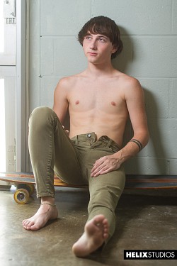 Cole Claire teases his tight twink butthole photo 10