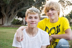 Jamie Ray fuck tiny twink Bryce Foster in this video photo 0