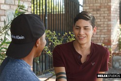 High school twink Marcell Tykes asks for the fuck to Aiden Garcia photo 2