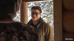 Jamie Ray invites Blake Mitchell to the cabin for fun photo 8