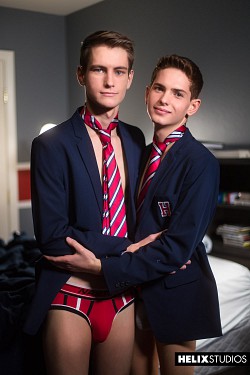 Cute gay boys Trevor Harris & Riley Finch ready for Get Fucked Party photo 2