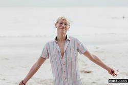Beach Bums: Helix gay teen twink enjoying on the beach photo 40