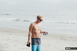 Beach Bums: Helix gay teen twink enjoying on the beach photo 41