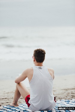 Beach Bums: Helix gay teen twink enjoying on the beach photo 42