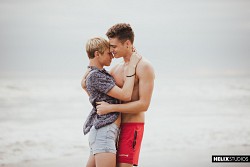 Beach Bums: Helix gay teen twink enjoying on the beach photo 54