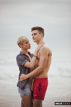 Beach Bums: Helix gay teen twink enjoying on the beach photo 56