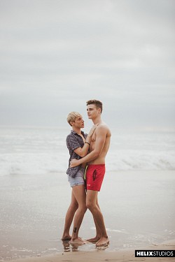 Beach Bums: Helix gay teen twink enjoying on the beach photo 57