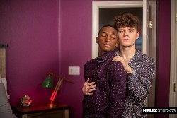 Kai Taylor gets excited to take twink boy Silas Brooks big dick photo 2