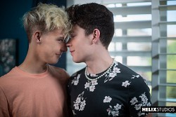 Horny twink Silas Brooks licking Ezra Tanner's hot hole in this video photo 6