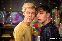 Jacob Hansen and Ezra Tanner ready for anal sex in this scene photo 7