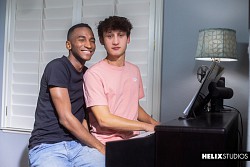 Kai Taylor and Noah Bentley get naughty before anal sex photo 9