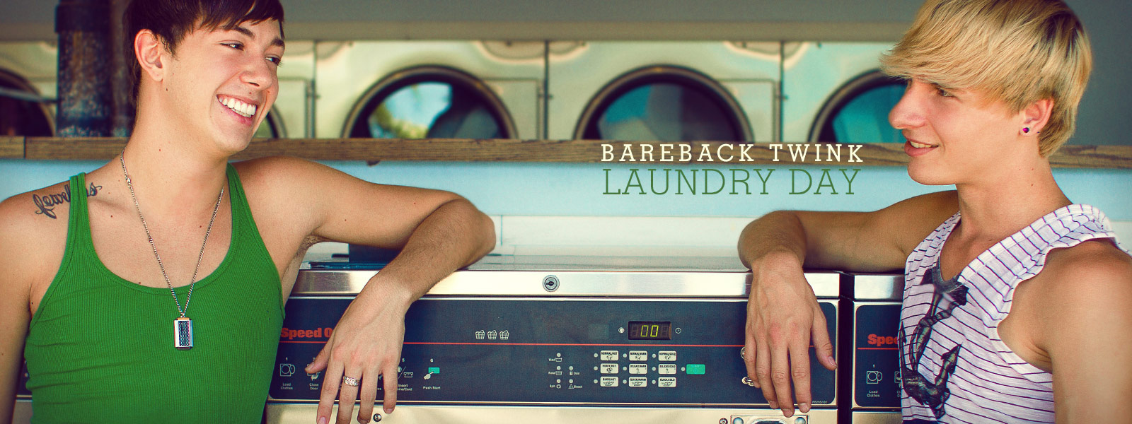 Bareback Twink Laundry Day