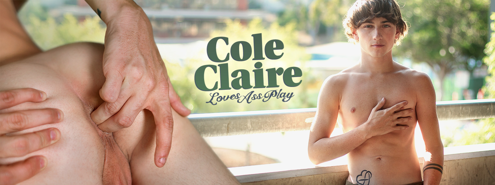 Cole Claire Loves Ass Play