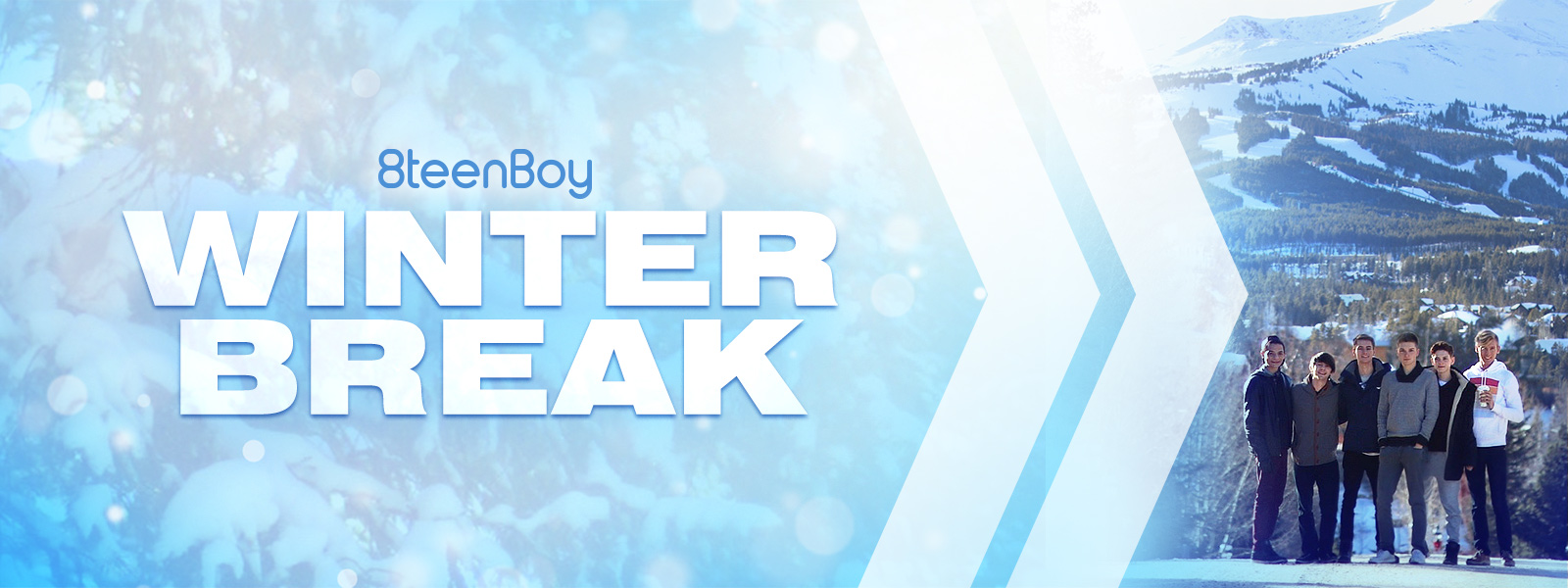 Winter Break : starring twinks Blake Mitchell, Riley Finch, Trevor Harris & many more